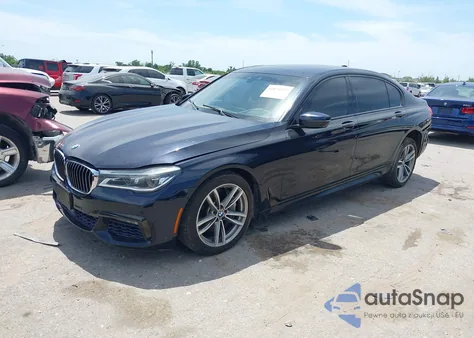 2016 BMW 750I from USA, damaged, VIN WBA7F0C54GGL99255